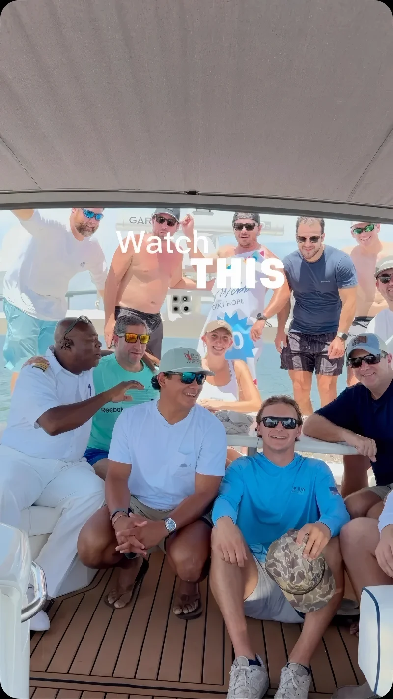 Open water on a Charleston yacht cruise